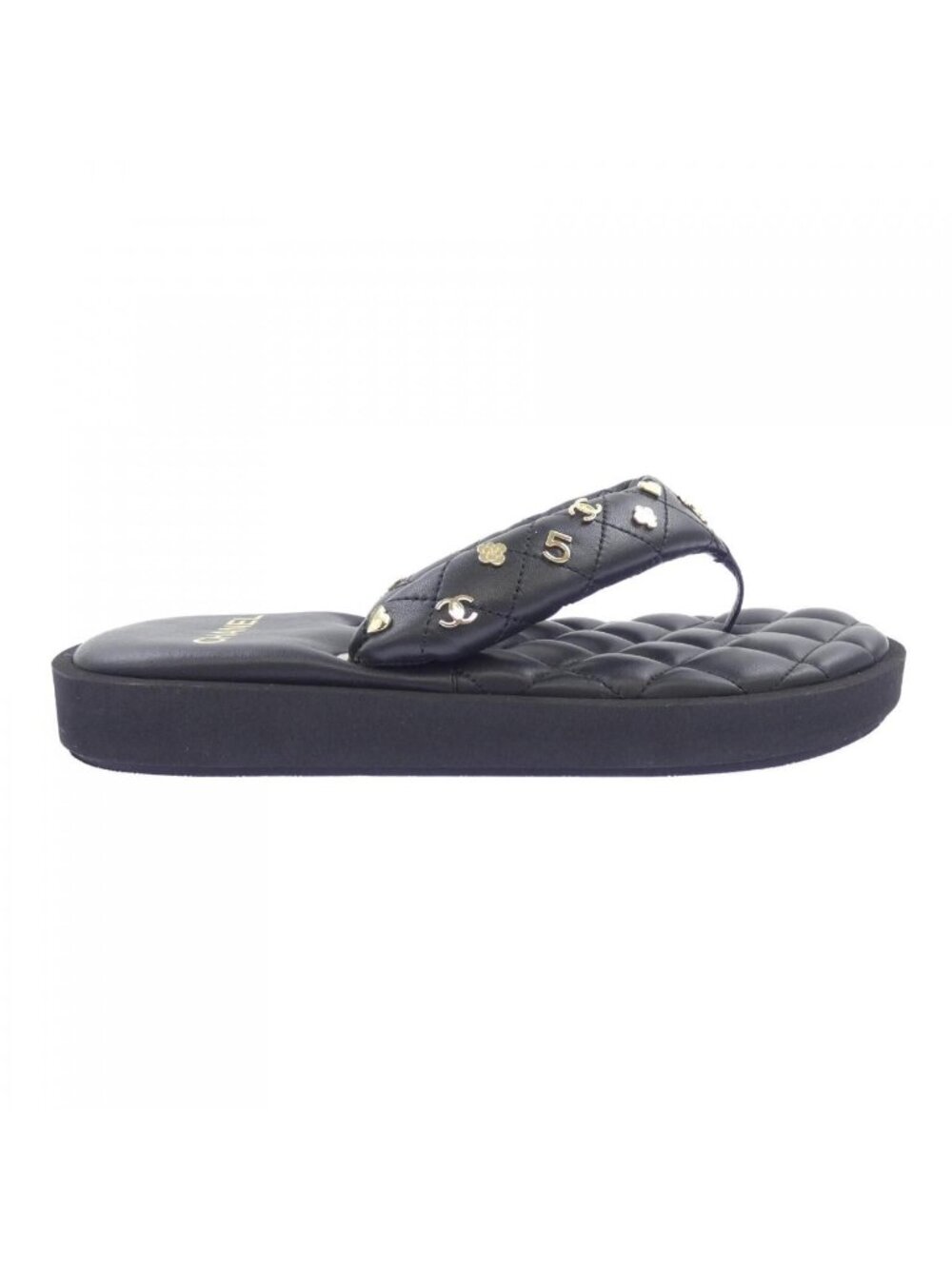 Chanel Sandals Black